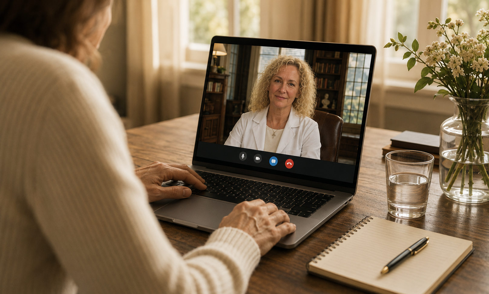 Persoonlijk online consult rechtstreeks met de arts
